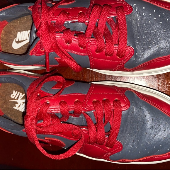 Nike Air Jordan 1 Elevate Low Dark Grey/Varsity Red UNLV Theme Sneakers Size 7 - Picture 8 of 13